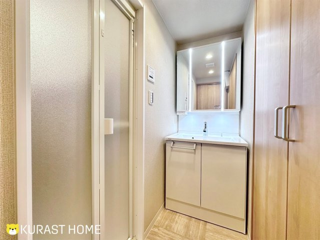 マンハイム五条　4階の洗面所