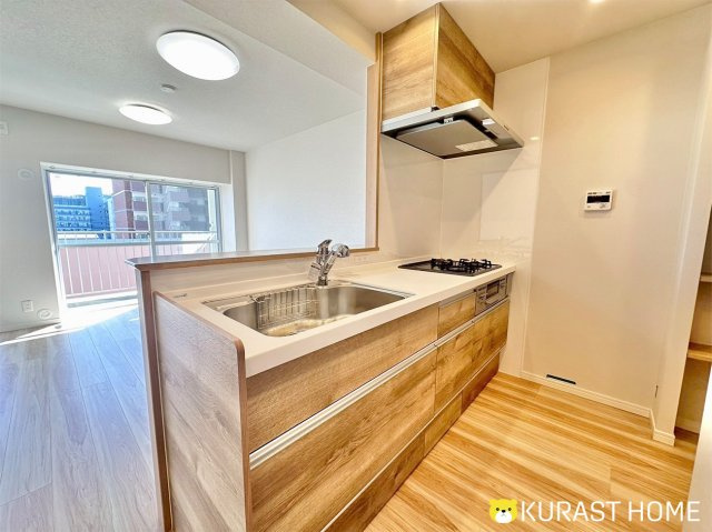 マンハイム五条　4階のキッチン