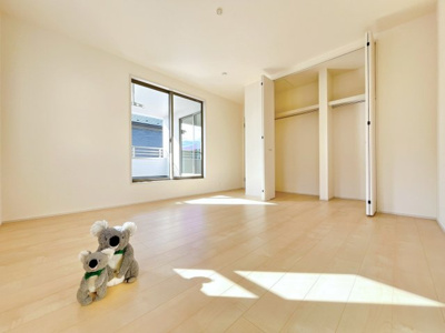 【洋室】 | 高崎市石原町　新築住宅 | 「どんな家具を置こうかな」とワクワクする。好みのこだわりのお部屋にしてじぶんだけの部屋でゆったりと寛げます。