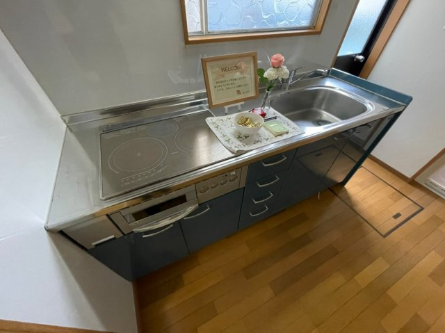 明石市東野町貸家のキッチン