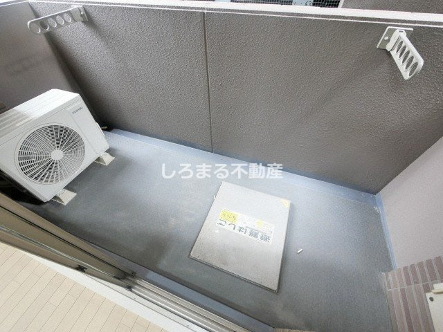 アーデン西天満のバルコニー