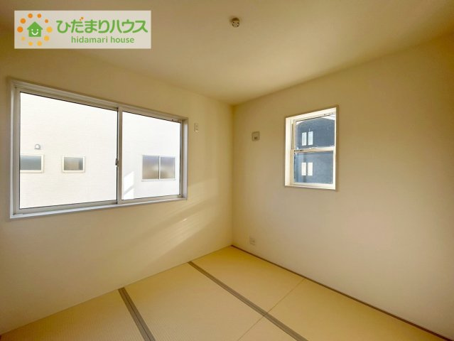 いわき市平下平窪1期　新築戸建　1号棟の収納|床の間付きの情緒漂う和室☆彡