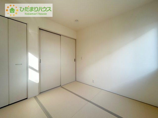 いわき市平下平窪1期　新築戸建　1号棟の和室|大人も子供もほっと一息つける和室です(#^^#)