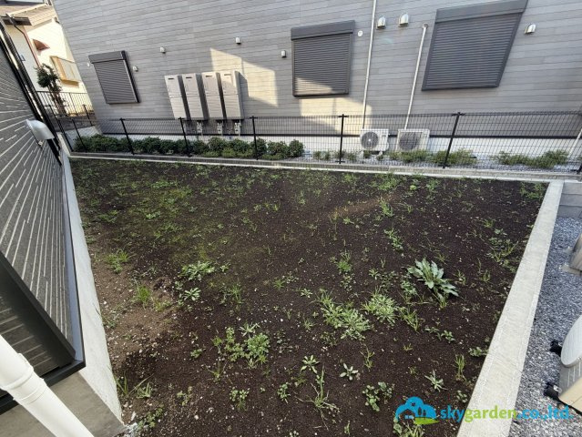 秦野市南矢名第18　新築戸建　全1棟1号棟の庭