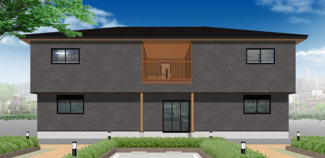 【外観パース】