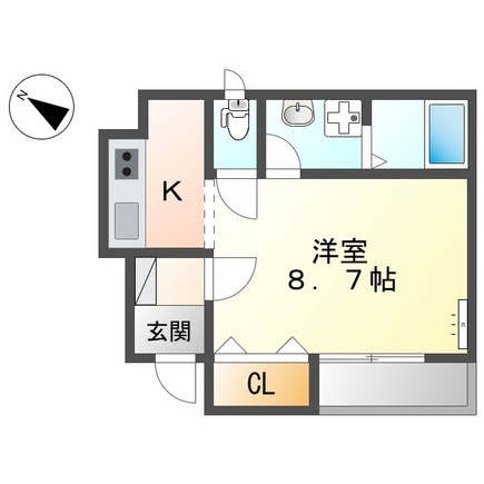 パシフィックパレス向山の間取り