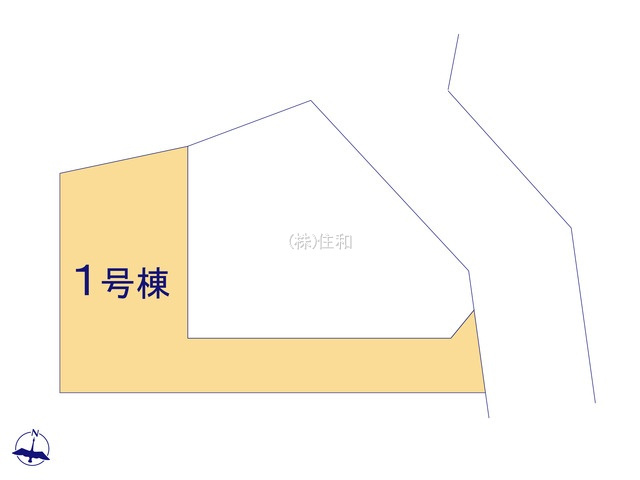 【新築分譲住宅】川越市宮元町2期の区画図