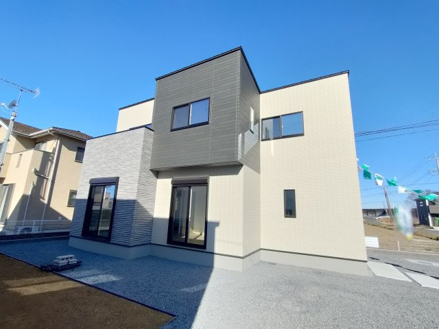 第11期の前面道路含む現地写真|〇１号棟　外観〇
3帖の広々ウォークインクローゼット付き！大切なお洋服の収納も安心です♪
2026年2月撮影