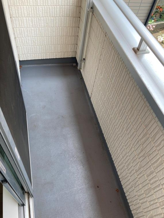 西日暮里戸建のバルコニー