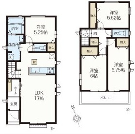 新座市栗原1丁目　新築一戸建　西武池袋線　ひばりが丘