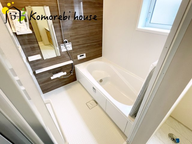 さいたま市北区宮原町2丁目　4期　新築一戸建て　ブルーミングガーデン　02の浴室|ゆったり過ごせるお風呂です