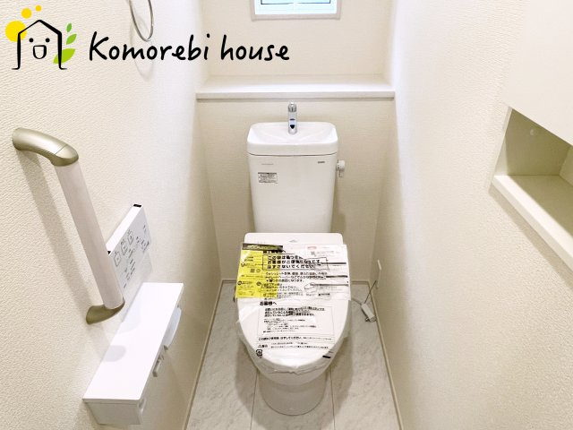 さいたま市北区宮原町2丁目　4期　新築一戸建て　ブルーミングガーデン　02のトイレ|シンプルで使いやすいトイレです