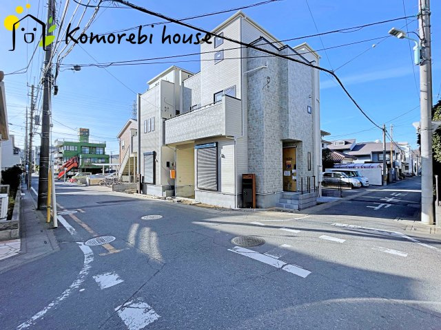 さいたま市北区宮原町2丁目　4期　新築一戸建て　ブルーミングガーデン　02の前面道路含む現地写真|前面道路含む現地写真です