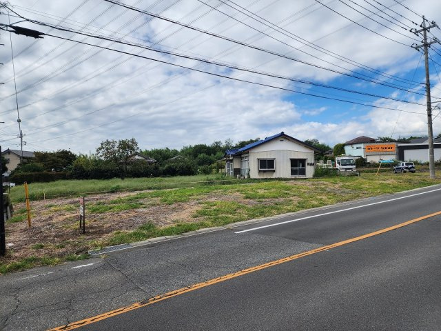 高崎市箕郷町生原売土地の外観