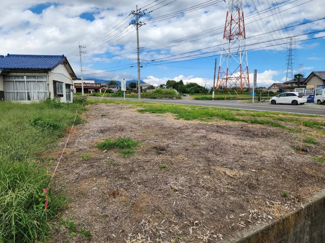 高崎市箕郷町生原売土地の外観