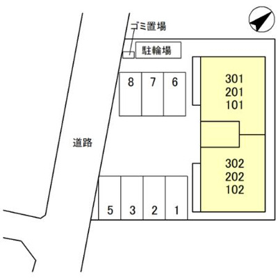 【区画図】 | ドエルH