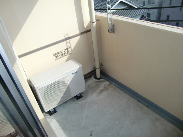 シャインビュー六甲のバルコニー