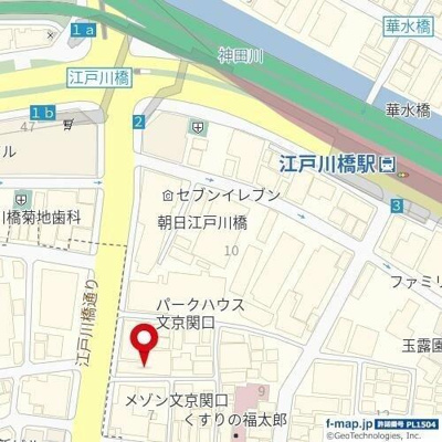 【地図】 | ＡＸＡＳ文京関口 |  