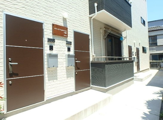 メゾン・ド・フォルテシモ一号館のエントランス