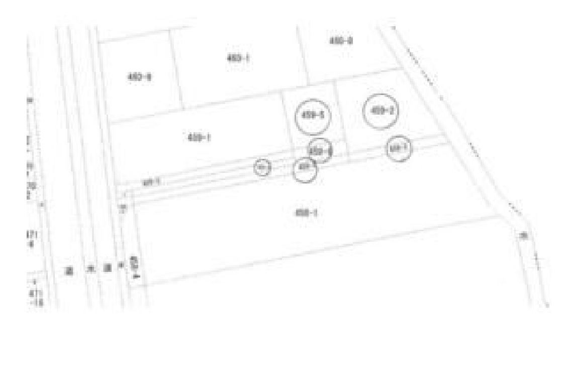 貸地　栃木市大平町の区画図