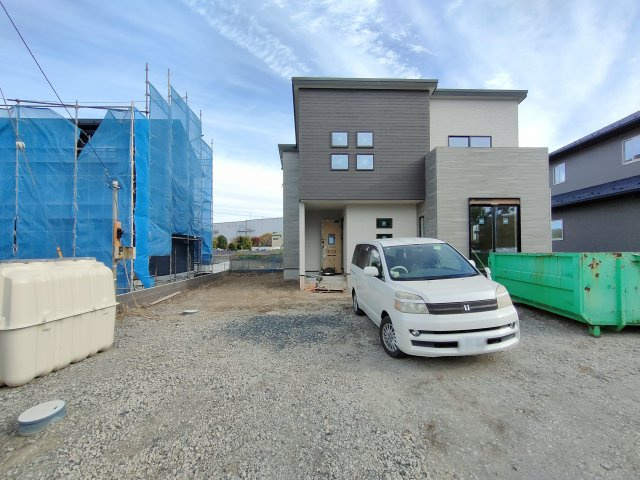 加須市南篠崎　全3邸の外観|〇３号棟〇
モダンな外観デザインです。
2025年11月撮影