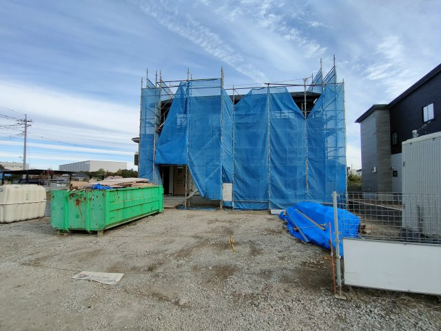 加須市南篠崎　全3邸の前面道路含む現地写真|大桑小学校まで約600m徒歩8分♪お子様の通学も安心の距離です（＾＾）
2025年11月撮影