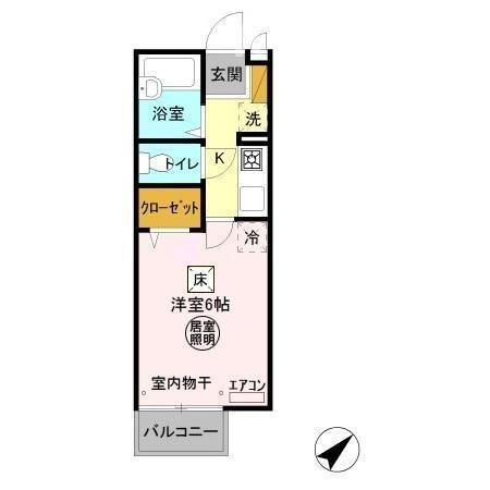 ベルデュールの間取り