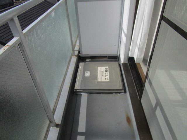 メゾン類光のバルコニー|日当良好なバルコニーです。