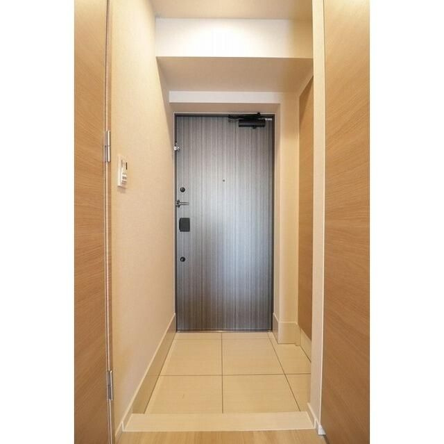 参宮橋ビューアパートメントの玄関