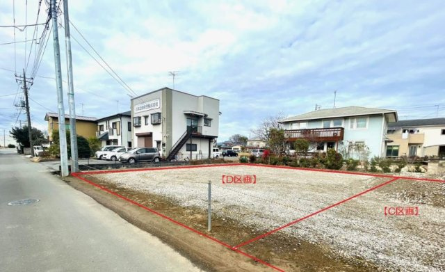 敷地面積71坪　売地　川越市府川