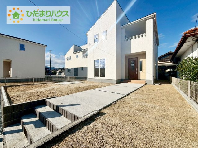 いわき市平下平窪1期　新築戸建　2号棟の庭|お庭付物件になります！お庭遊びや、プールなどお子様も大喜び(^^)