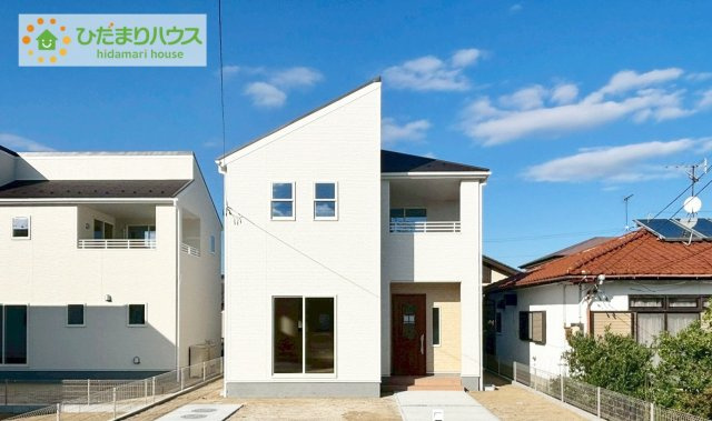 いわき市平下平窪1期　新築戸建　2号棟の外観|是非一度、ご家族そろってご内覧ください♪