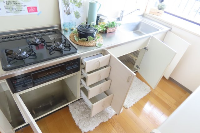 夕福マンションのキッチン