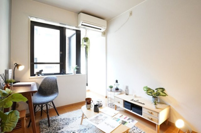 【居間・リビング】 | ライオンズマンション上池台第2 | 家具小物はイメージです