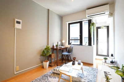 【居間・リビング】 | ライオンズマンション上池台第2 | 家具小物はイメージです