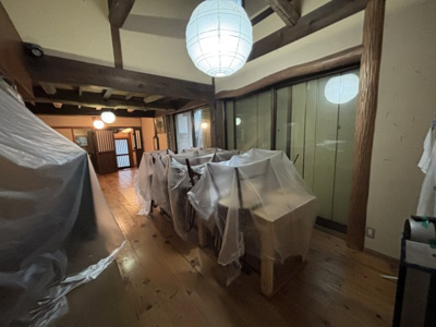 【居間・リビング】 | 軽井沢・中古戸建て