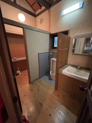 【洗面所】 | 軽井沢・中古戸建て