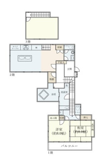【間取り】 | 軽井沢・中古戸建て
