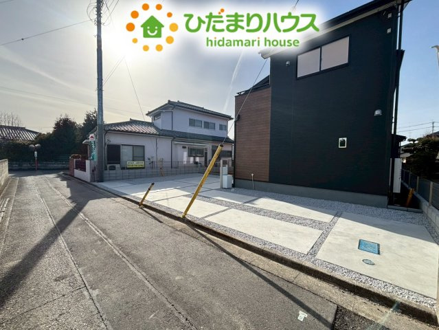 行田市矢場第4　新築一戸建て　リーブルガーデン　02の前面道路含む現地写真|閑静な住宅街で叶える静かな暮らし★