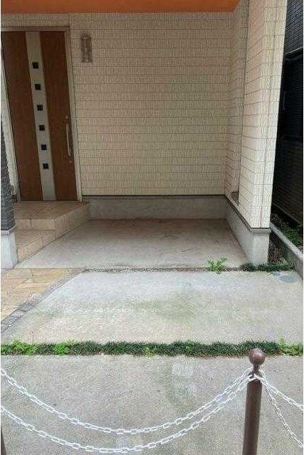 西日暮里戸建の駐車場