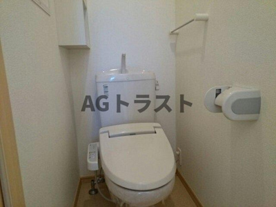 【トイレ】 | サンリット・ガ－デンＡ | コンパクトで使いやすいトイレです