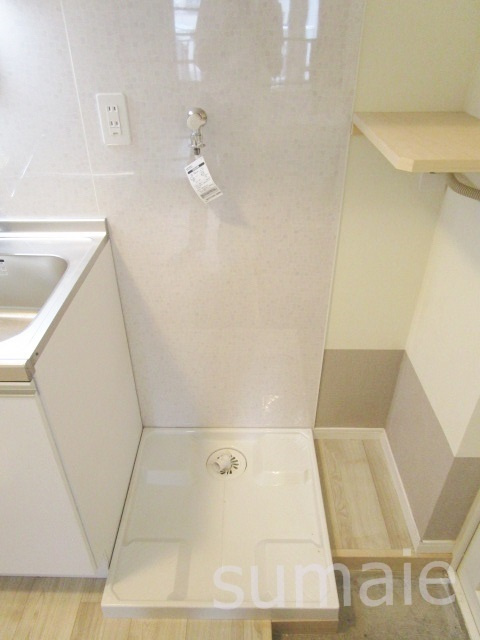 リヒトライフ侑里の設備|洗濯機置場です☆