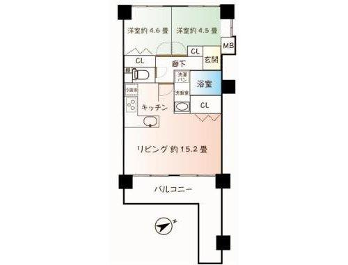 プレステージ明石大久保の間取り|間取図