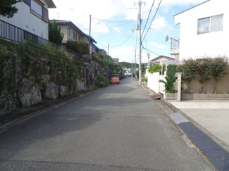 【前面道路含む現地写真】 | 川西市清和台西1丁目　建築条件無土地
