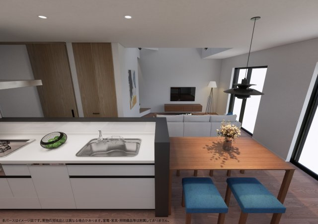 DAIE TERRACE – 光と風に包まれる、やすらぎの住まいのキッチン