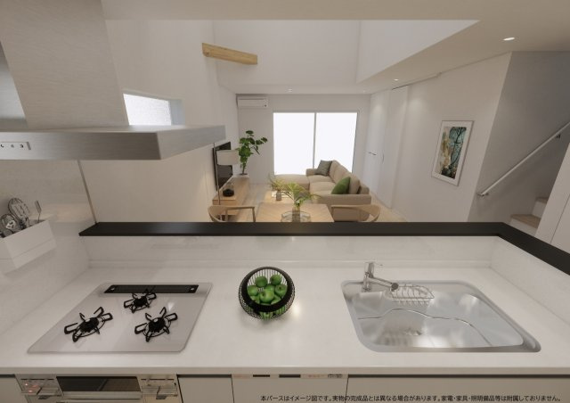 DAIE TERRACE – 光と風に包まれる、やすらぎの住まいのキッチン