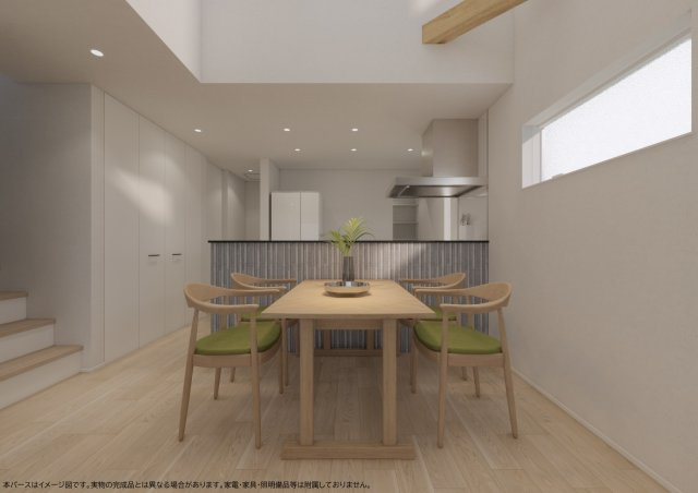 DAIE TERRACE – 光と風に包まれる、やすらぎの住まいの居間・リビング