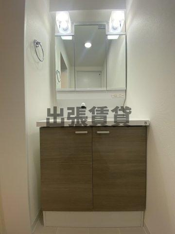 仲介手数料0円！！第一ヤマモリビルの独立洗面台