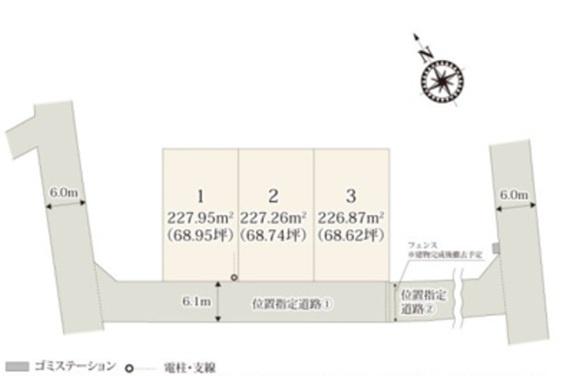 第11期の区画図|全体区画図