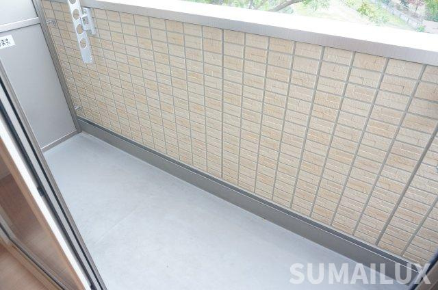 アザックひらたのバルコニー